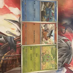 Pokemon Chikorita Tepig Totodile Cosmos Holo Promo Ascended Heroes Cosmic NM - Image 1