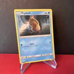 Pokemon Psyduck 7/18 Detective Pikachu Holo Common - NM - Image 1