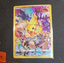 2023 POKEMON SWORD & SHIELD CROWN ZENITH #160 FULL ART/PIKACHU - Image 1