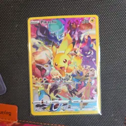 2023 POKEMON SWORD & SHIELD CROWN ZENITH #160 FULL ART/PIKACHU - Image 2