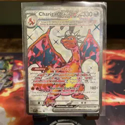 Charizard ex SVP056 Scarlet & Violet Promo Holo Pokemon Card NM - Image 1