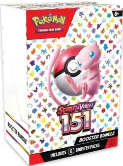 Pokemon TCG: Scarlet & Violet 151 Booster Bundle Box New Factory Sealed 6 Packs - Image 1
