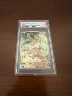 Pokemon TCG Eevee Holo PSA 9 (Prismatic Evolutions MINT) - Image 1