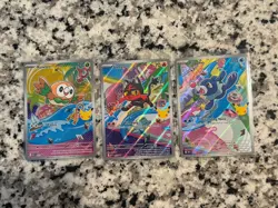 Pokemon TCG 2026 First Partner Illustration (Rowlet/Litten/Popplio) Promos NM - Image 2