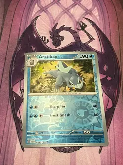 Arctibax - 059/193 Paldea Evolved Pokemon Reverse Holo Foil Rare Nice! - Image 1