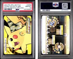 PSA 10 2025 CERT TOGEPI/GOLDUCK 2004 POKEMON JPN E BATTLE FRLG PIKACHU #A030 - Image 1