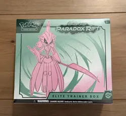 POKEMON - Paradox Rift Elite Trainer Box ETB Iron Valiant SEALED - Image 2