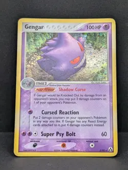 Gengar 5/92 Legend Maker Holo Ultra Rare Pokemon TCG Nintendo MP - Image 3