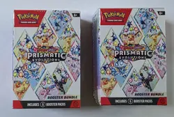 Pokemon TCG: Prismatic Evolutions - Booster Bundle - Lot of x2 - SEALED English - Image 1