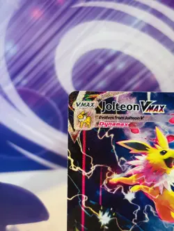 Pokemon TCG Jolteon VMAX SWSH184 Black Star Promo M/NM UK seller - Image 4
