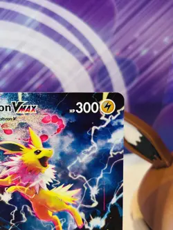 Pokemon TCG Jolteon VMAX SWSH184 Black Star Promo M/NM UK seller - Image 5