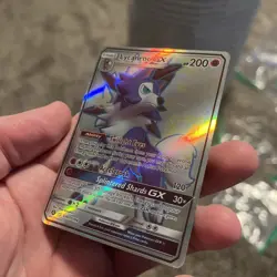 Pokemon TCG Lycanroc GX SV67/SV94 Hidden Fates Shiny Vault NM Condition - Image 5