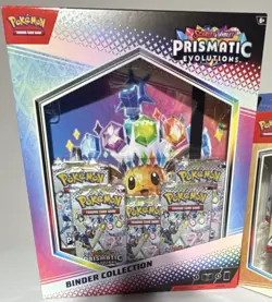 Pokemon TCG Scarlet & Violet Prismatic Evolutions 3 Piece Bundle Sealed - Image 4