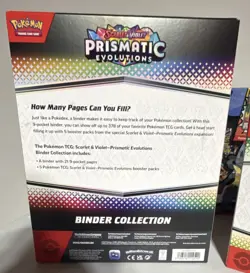 Pokemon TCG Scarlet & Violet Prismatic Evolutions 3 Piece Bundle Sealed - Image 5