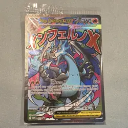 Pokemon Mega Charizard X EX 023 Me: Mega Evolution Promo Holo 360 HP Inferno X - Image 1