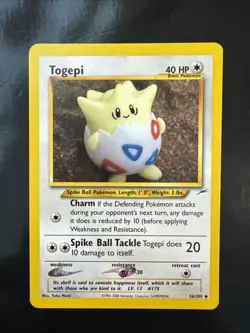 Pokemon Neo Destiny Togepi 56/105 NM - Image 1