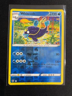 Pokemon TCG - Astral Radiance - 036/189 - Whiscash Reverse Holo - Image 1