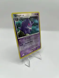 Pokemon TCG Gengar 27/130 Diamond and Pearl Reverse Holo Rare: NM- - Image 3