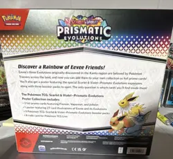 Pokemon TCG Prismatic Evolutions Poster Collection Booster Bundle Lot - Image 2