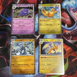 Pokemon 151 Sam’s Club Mini Tin Bundle Set of 4 Cosmos Holo Promos (Promos only) - Image 1