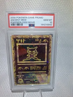 2000 Pokemon Game Promo ANCIENT MEW pokemon Movie 2000 PSA 10 - Image 1
