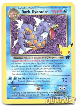Dark Gyarados 82/82 Celebrations: Classic Collection Pokemon NM - Image 1