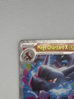 Pokemon TCG Mega Charizard X ex 013/094 Me02: Phantasmal Flames Double Rare - Image 2
