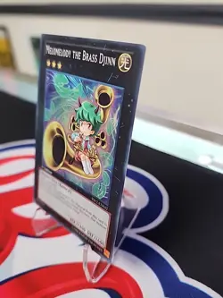 Yugioh Melomelody The Brass Djinn YS12-EN042 1st Edition Super Rare - Image 2