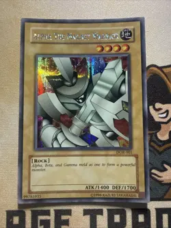 Alpha The Magnet Warrior, Beta, Gamma DOR-001, DOR-002, DOR-003 - Yugioh NM/VLP - Image 2