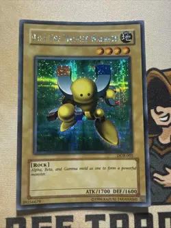 Alpha The Magnet Warrior, Beta, Gamma DOR-001, DOR-002, DOR-003 - Yugioh NM/VLP - Image 4