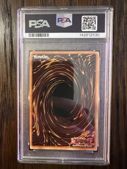 Yu-Gi-Oh! TCG 2002 Promo BPT Collectors Tin 005 Red Eyes Black Dragon PSA 8 - Image 2