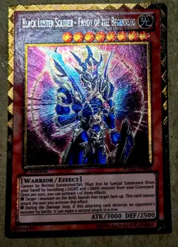 Yu-Gi-Oh! Ultimate Rare Style Black Luster Solider - Envoy of the Beginning - Image 1
