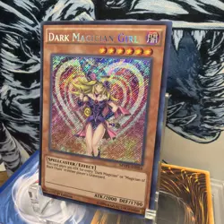 Yugioh Dark Magician Girl MVP1-ENS56 1st Ed Secret Rare Movie Promo NM + BONUS - Image 2