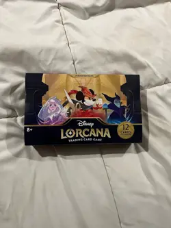 Disney Lorcana: The First Chapter Booster Box - 24 Packs (11098190) unopened - Image 1