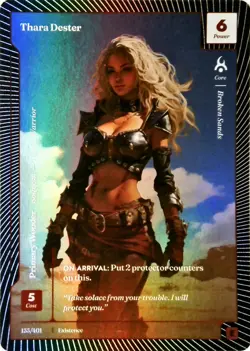 Wonders of the First- CLASSIC FOIL EPIC- THARA DESTER 133/401 - Image 1