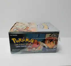 Pokemon Topps The First Movie - Animation 36 Pack Box Only - Image 5