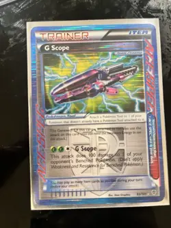 Pokemon - G Scope - 93/101 - Holo Rare - Plasma Blast - Mp - Image 1