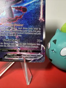 Inteleon VMAX Alt Art Pokemon Fusion Strike 266/264 MINT CONDITION - Image 4