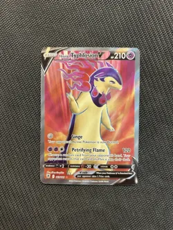 Pokemon TCG Hisuian Typhlosion V 169/189! NM Condition! See Description! - Image 1