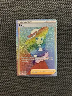 Pokemon TCG Lady 208/196! NM Condition! See Description! - Image 1