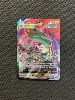 Pokemon TCG Rayquaza Vmax TG20/TG30! MP Condition! See Description! - Image 1