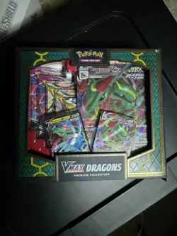 Pokemon TCG VMax Dragons Premium Collection Box [Rayquaza & Duraludon] - Image 1