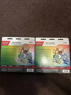 Pokemon First Partner Illustration Collection Box Series 1 Sealed New - Lot of 2 - Image 2