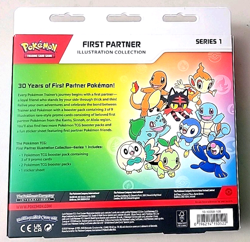 Pokemon TCG First Partner Illustration Collection Series 1 Box NEW SEALED LOT X2 - Image 4
