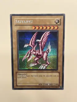 Seiyaryu DDS-004 Prismatic Secret Rare LP Yugioh - Image 1