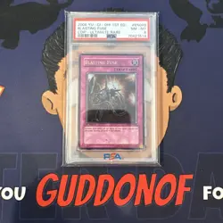 PSA 8 NEAR MINT 2006 YU-GI-Oh! CDIP BLASTING FUSE EN049 1st Edition Ultimate - Image 1