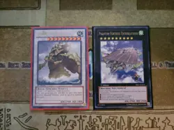 YUGIOH PHANTOM FORTRESS ENTERBLATHNIR PRIO + GIGANTICASTLE SHSP RARE 1ST ED NM - Image 1