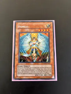 Yu-Gi-Oh! Honest Secret Rare Unlimited LODT-EN001 - Original From 2008 - Image 1