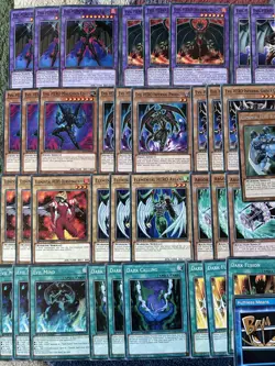 YuGiOh Supreme King Jaden Evil Hero Fusion Deck &Secret Rare Collection+Game Mat - Image 2