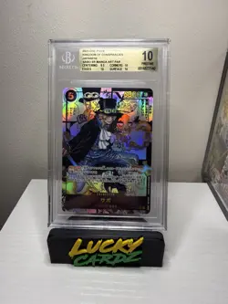 MANGA ALT ART SABO One Piece 2023 OP04-083 Kingdom of Intrigue Japanese PSA 10 - Image 1